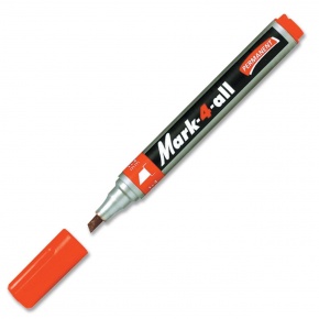 Stabilo Mark-4-all alkoholos marker vágotthegyű piros
